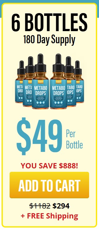 Metabo Drops 6 Bottle Price